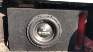 Установка DL Audio Gryphon Pro 12 V.2 в Ладу Приору