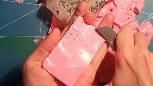 резка мыла Весна с ароматом розы 🌹 / резка носиком / крупная резка / asmr soap / soap cutting смотреть онлайн