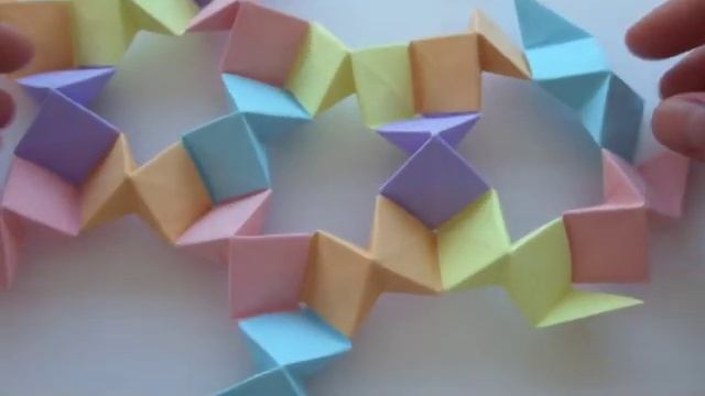 Как сделать Кусудаму | Оригами Кусудама | Волшебный шар из бумаги смотреть онлайн