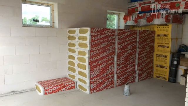 Минеральная каменная вата RockWool для утепления фасада моего дома смотреть онлайн