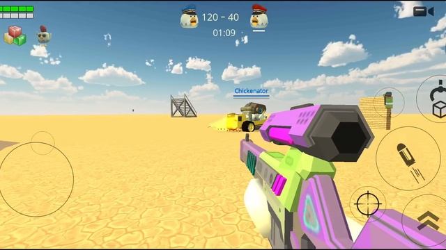 Chicken Gun Game || Pro VS Hacker || Base01 - Maps || Level # 2555 || Best Online Amazing Games смотреть онлайн