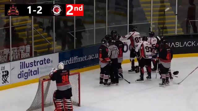 Elis Sheppard vs Ralfs Circenis NIHL fight 22-9-19 смотреть онлайн