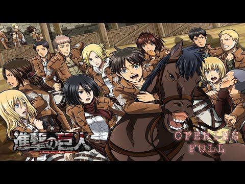 Атака титанов - Opening Full | Guren No Yumiya - Linked Horizon