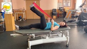 Комплекс упражнений при артрозе нижних конечностей лёжа.