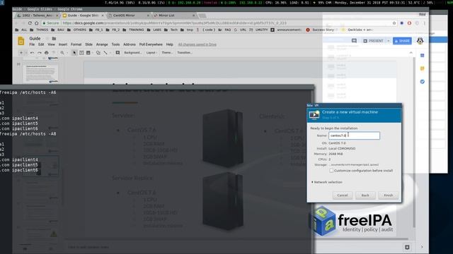 FreeIPA - IdM , Identity Management - laboratorio del curso смотреть онлайн