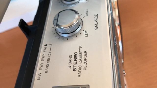 SANYO M 7800K mini slim stereo boombox golden 80s смотреть онлайн