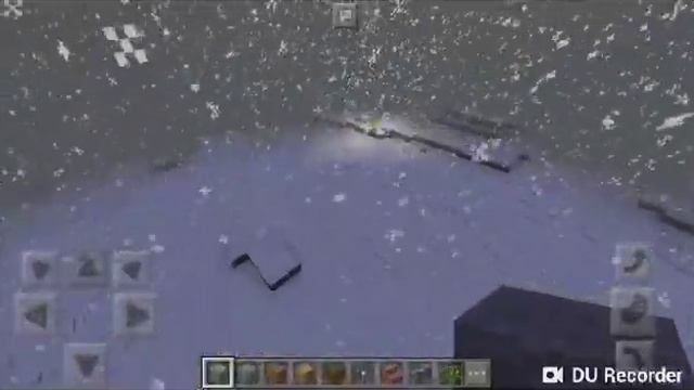 КАК СДЕЛАТЬ СНЕГ С ГРОЗОЙ В MINECRAFT PE смотреть онлайн