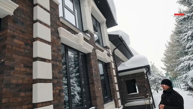 Обзор дома в классическом стиле | Архитектурный декор смотреть онлайн