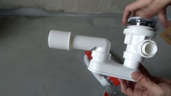 Распаковка — Сифон Alcaplast A504CKM