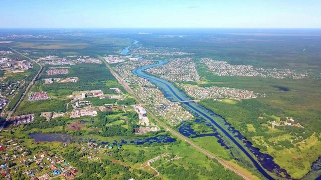 4K. Жаровиха. Панорама. Архангельск. Архангельская область смотреть онлайн