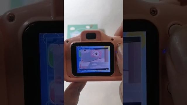 Видеообзор детской фотокамеры Kids Camera Единорог (розовый) смотреть онлайн