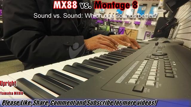 Yamaha MX88 vs Yamaha Montage 8: Sound vs Sound Comparison! Which one SOUNDS better? смотреть онлайн
