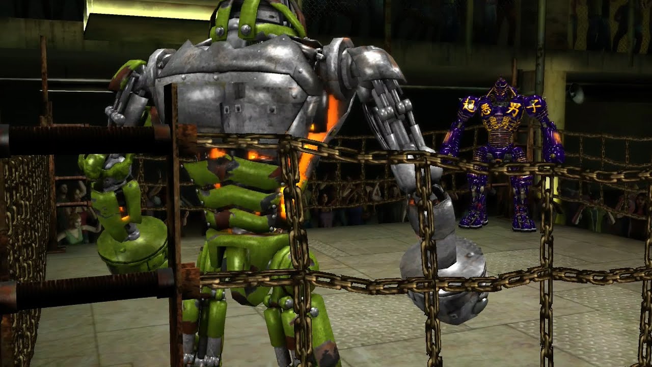 REAL STEEL THE VIDEO GAME - SCRAPBOT vs NOISY BOY смотреть онлайн