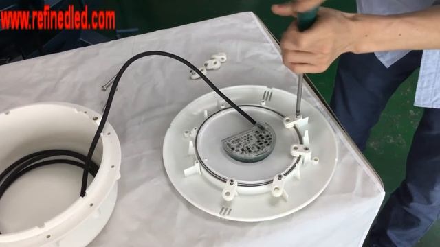 How To Use Ultra-thin Resin Filled Led Lamp To Replace Tranditional Led Par56 Swimming Pool Light