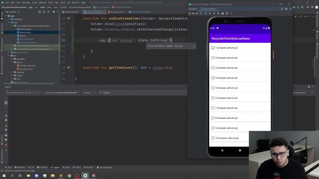 LIVE #021 - RecyclerView: A melhor forma de fazer seleção seleção de itens (FOCO EM PERFORMANCE!) смотреть онлайн