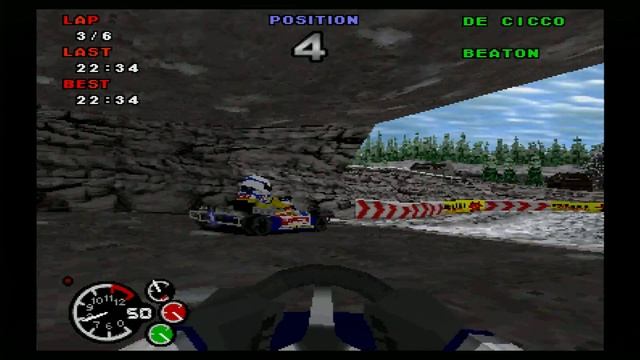 [Sega Saturn] Formula Karts Special Edition [4K, PAL, OSSC 4X] смотреть онлайн