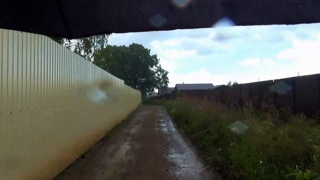МОЯ дорога в Лавру. Четвертый день пути. Одна в лесу. Проливные дожди. смотреть онлайн
