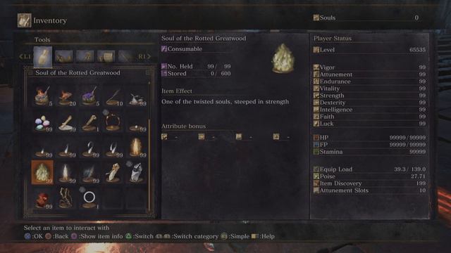 DARK SOULS III MODDED GOD MODE STAMINA PS4 -PS5 смотреть онлайн