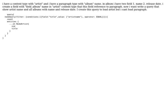 Drupal: load paragraph in graphql смотреть онлайн