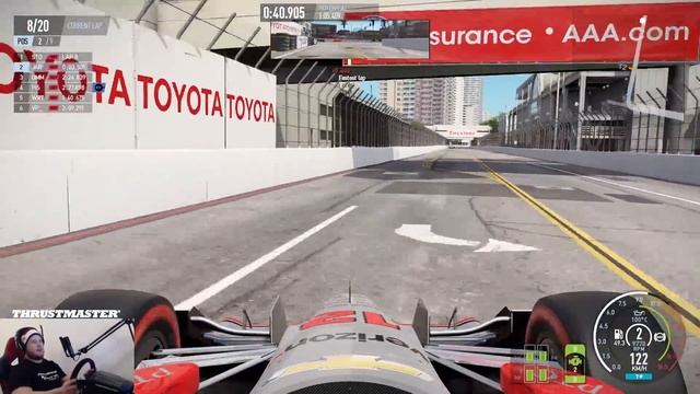 Project Cars 2 The Most Crazy ESL IndyCar Long Beach Race 2/2 смотреть онлайн