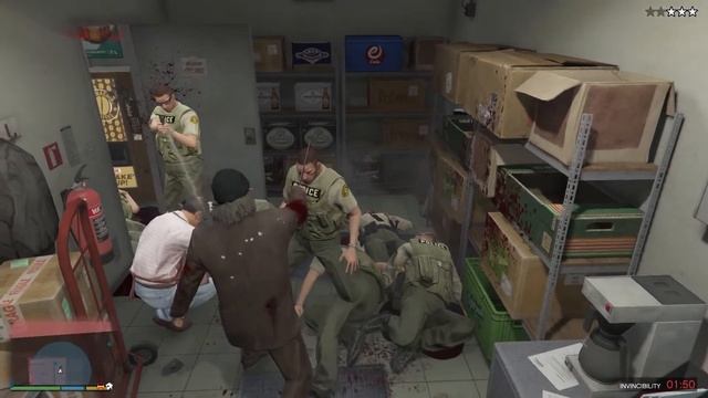 Grand Theft Auto V Machete Extreme Fight смотреть онлайн