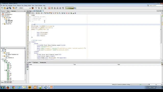 Ch 2 - Using Comments in PHP and HTML смотреть онлайн