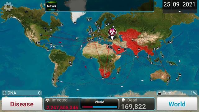 [Plague Inc] Main Mode, Prion (MEGA-BRUTAL) смотреть онлайн