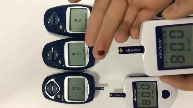 Повторяемость измерений глюкометров Оne Touch Select vs eBsensor смотреть онлайн
