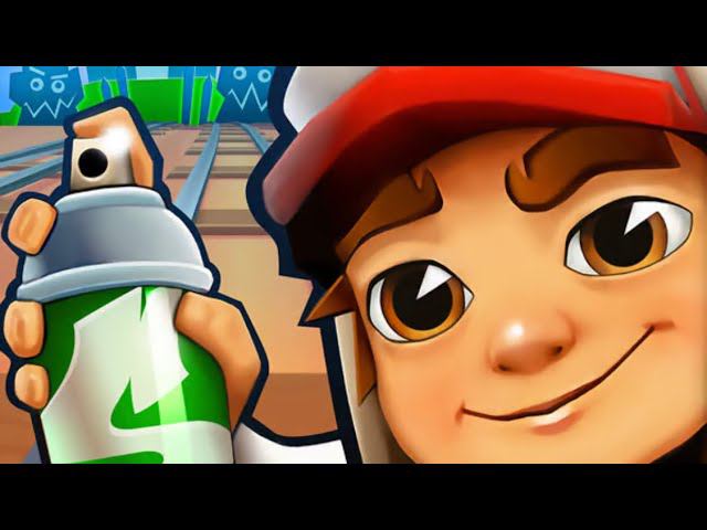 В первый раз играю в сабвей сёрф! Subway Serfers смотреть онлайн