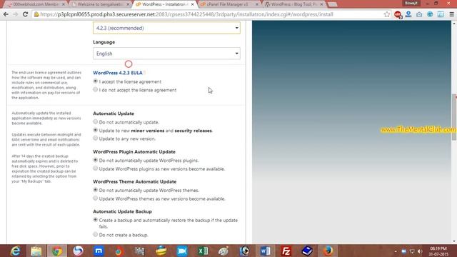 How install “WordPress” automatically into the web server in one minute смотреть онлайн