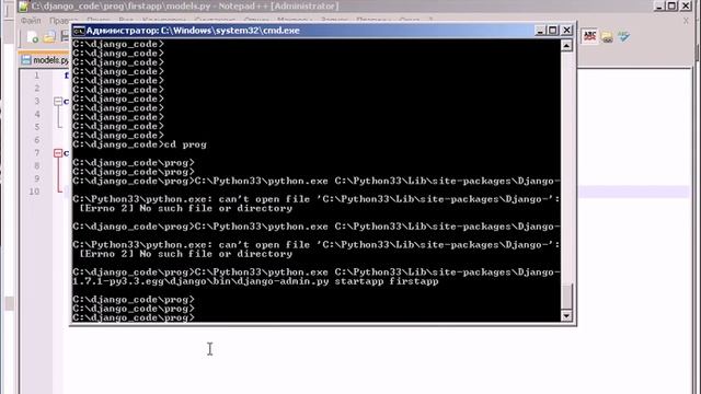Python Django 2: первый проект, модели, админка смотреть онлайн