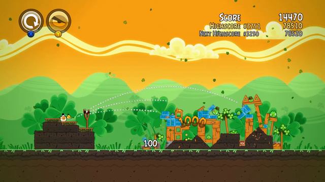 Angry Birds Trilogy-Seasons | 3 Stars on 6-6 | Microsoft Xbox 360 смотреть онлайн