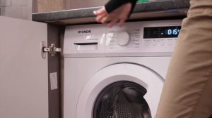 Минусы и плюсы. Стиральная машина на кухне. Обзор HYUNDAI WME6003