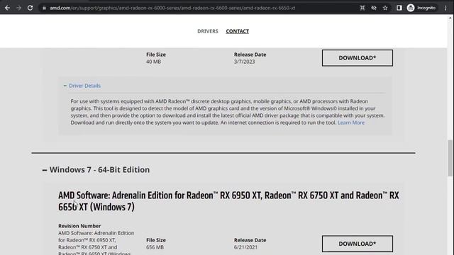 How To Download Driver Radeon Rx 6650 Xt