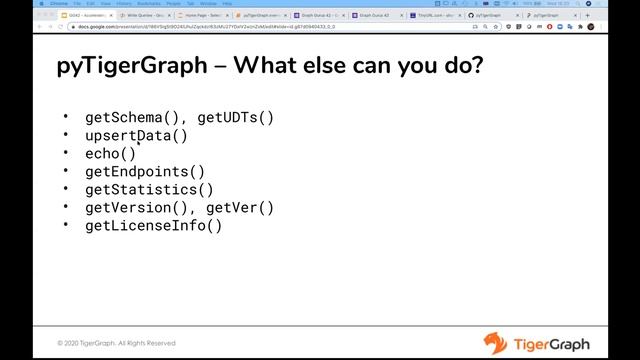 Graph Gurus 42: Accelerating Data Science with Python + TigerGraph смотреть онлайн