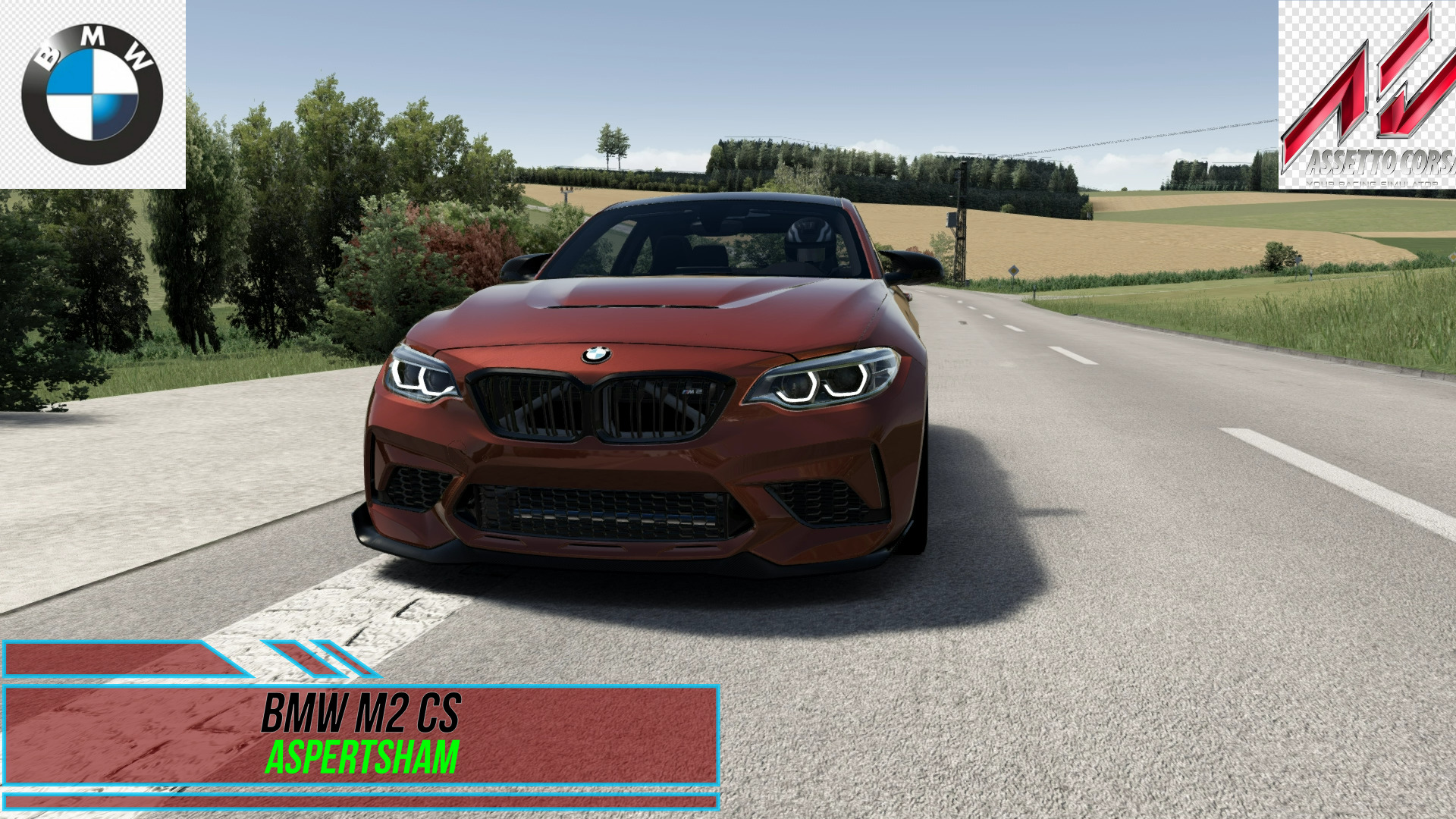 BMW M2 CS - Aspertsham / Assetto Corsa. смотреть онлайн