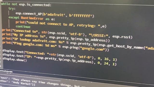 Testing CircuitPython on Teensy 4.0 - IoT made easy IoTeensy! смотреть онлайн