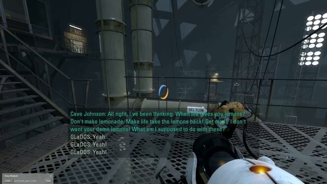 Cave Johnson - When Life Gives You Lemons ( GLADoS Orgasm ) [ Portal 2 Valve ] Don't Make Lemonade смотреть онлайн