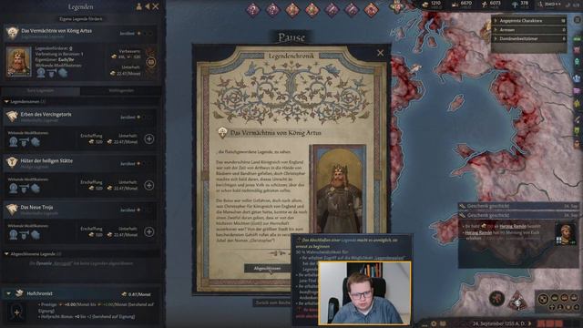 Das wird - es kommt gleich - legndär | 107 | Crusader Kings 3 смотреть онлайн