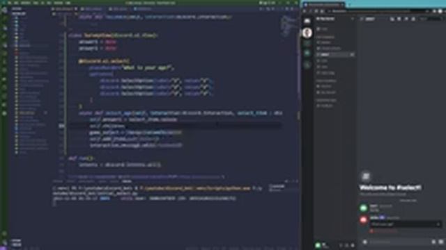 How to create dropdown menus for a discord bot in python (discordpy) смотреть онлайн