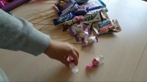 DIY. ?БУКЕТ ИЗ ШОКОЛАДОК ДЛЯ ДЕВОЧКИ ? Сладкий подарок своими руками ?