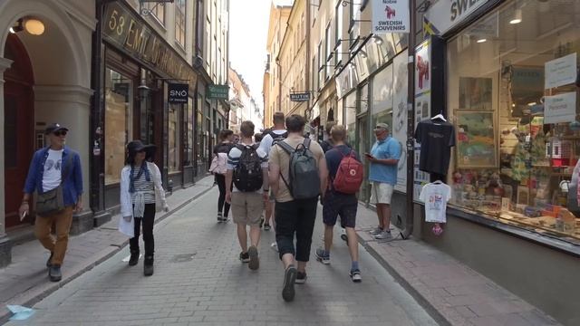 Sweden, Stockholm 4K - Weekend Stroll ☀