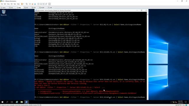 Using PowerShell - Get all Users account in forest смотреть онлайн