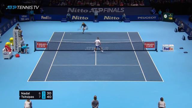 Nadal vs Tsitispas ATP Finals RR 2019 - Must watch! смотреть онлайн