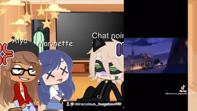 ||MLB Reacts To Marichat And Mariblanc Tiktoks||Gacha Club||