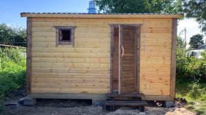 Отзыв видео бани мобильные