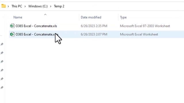 O365 Excel - Tutorial 3 (File Formats) смотреть онлайн