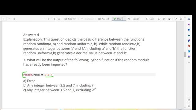 Top 10 Python MCQ on Random Module смотреть онлайн