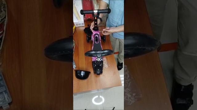 Сборка самоката беговела 5/1 космос смотреть онлайн