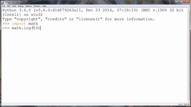 How to Calculate a Logarithm in Python - Natural Logarithm, Math module, log() method смотреть онлайн